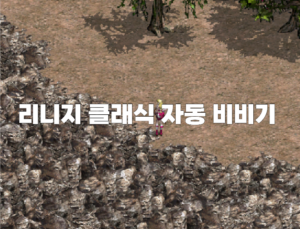 리니지 클래식 비비기 자동